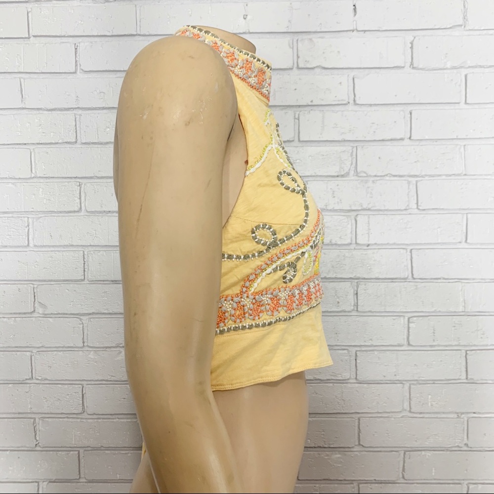 Free People Nectar Combo Goa Embroidered Crop Top - Picture 8 of 14